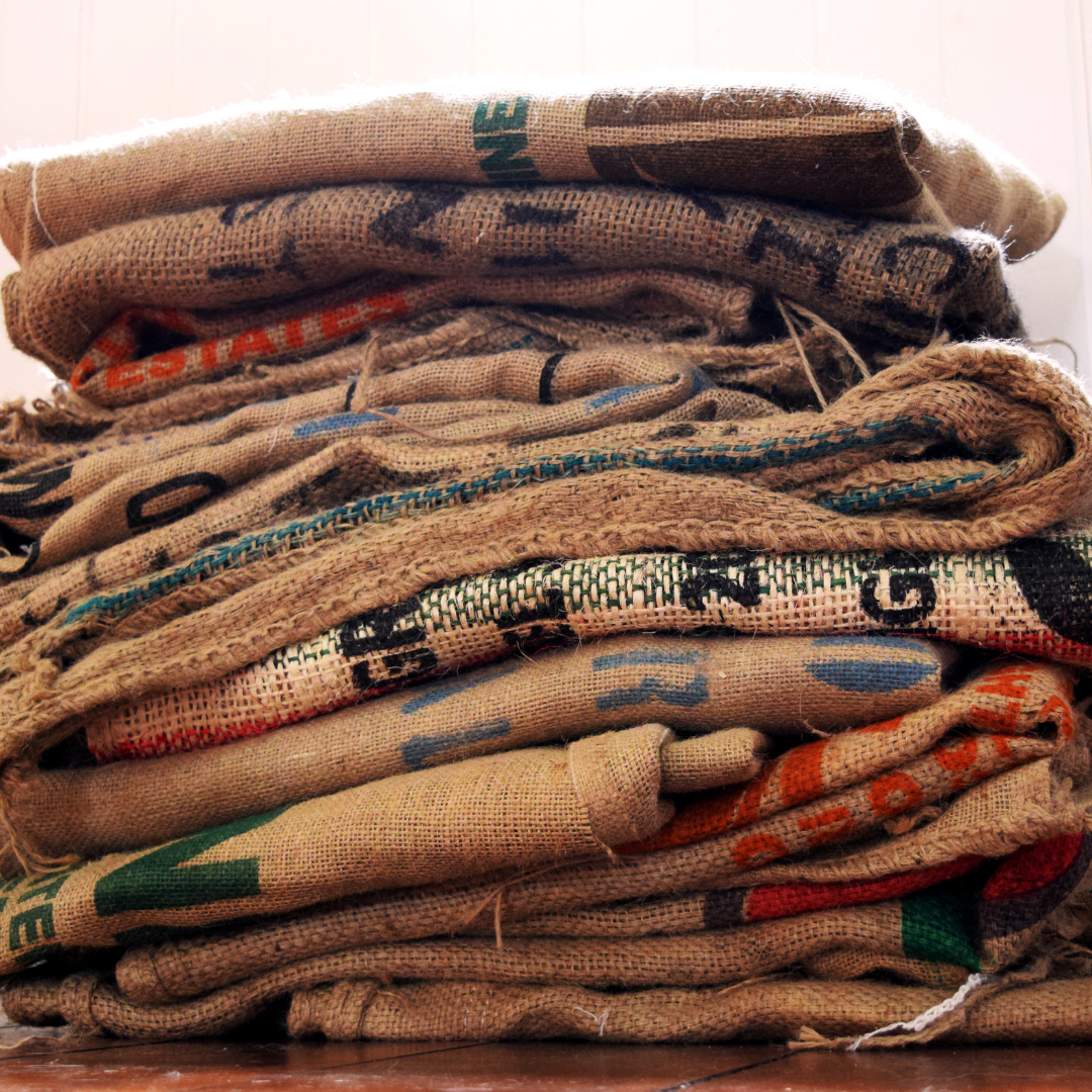 Burlap Coffee Bag